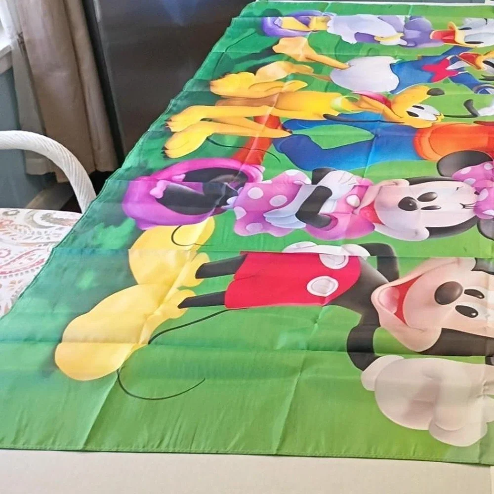 Disney Mickey Mouse Fabric Clubhouse Party banner